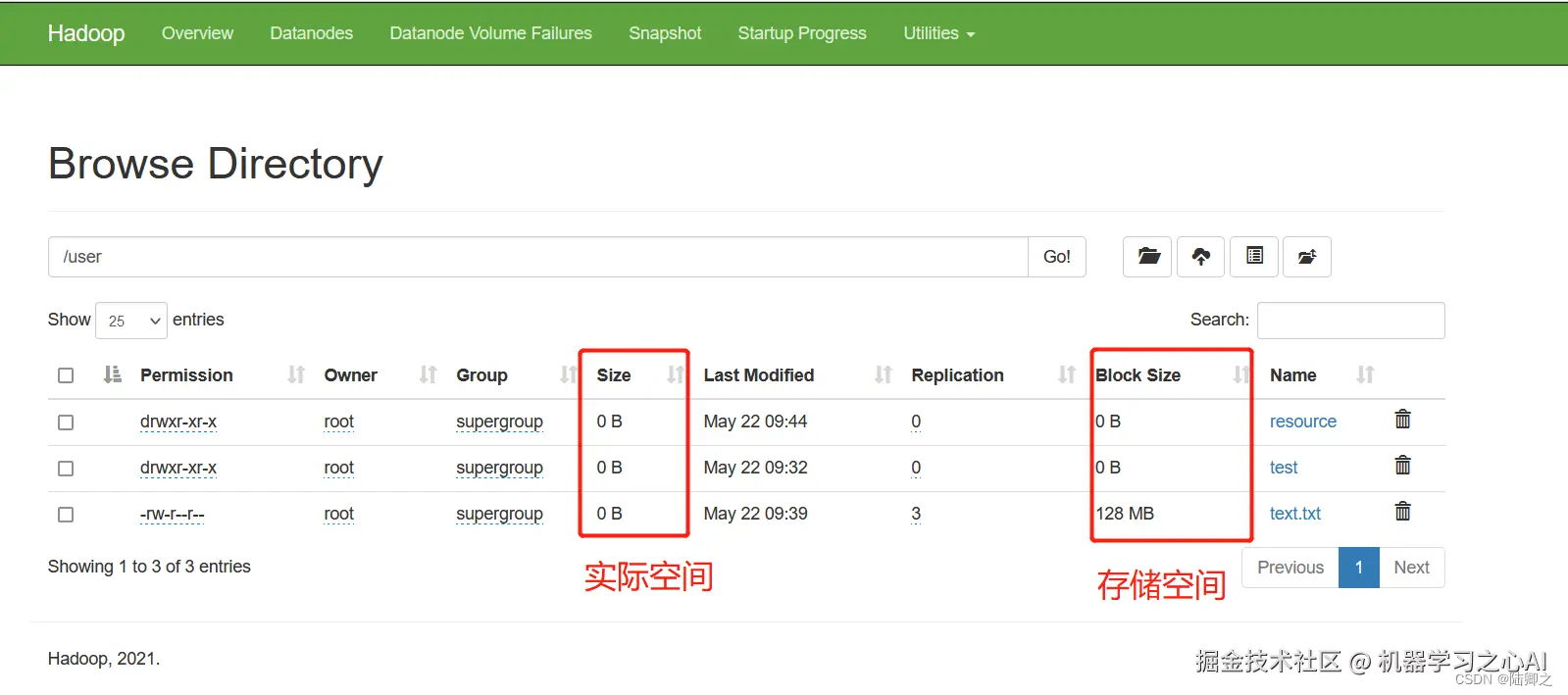 [外链图片转存失败,源站可能有防盗链机制,建议将图片保存下来直接上传(img-9osLRhW3-1684976584541)(E:\Java笔记\大数据\Hadoop\Hadoop的基础操作\Hadoop的基础操作.assets\image-20230522094753675.png)]