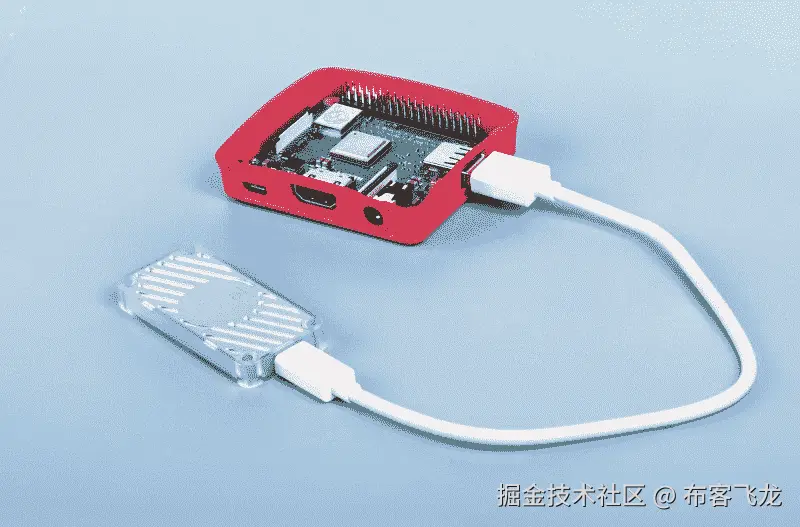 带有 USB Edge TPU 加速器的树莓派单板计算机