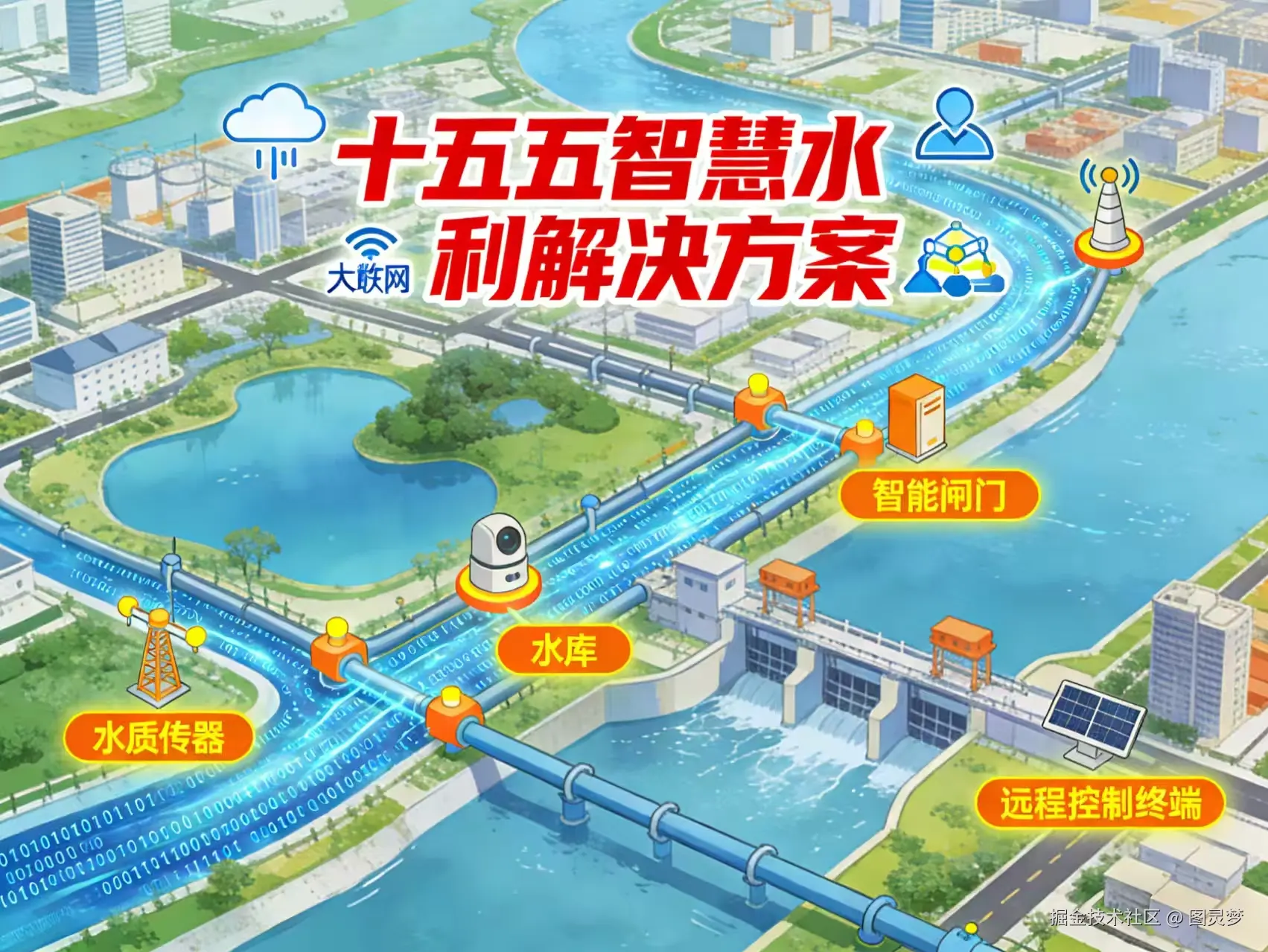 “十五五”智慧水利解决方案：激活水利新质生产力，引领水网智能化发展