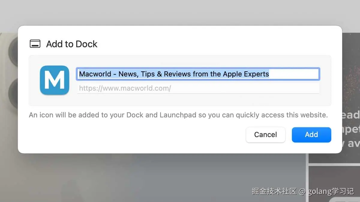 Web App Settings