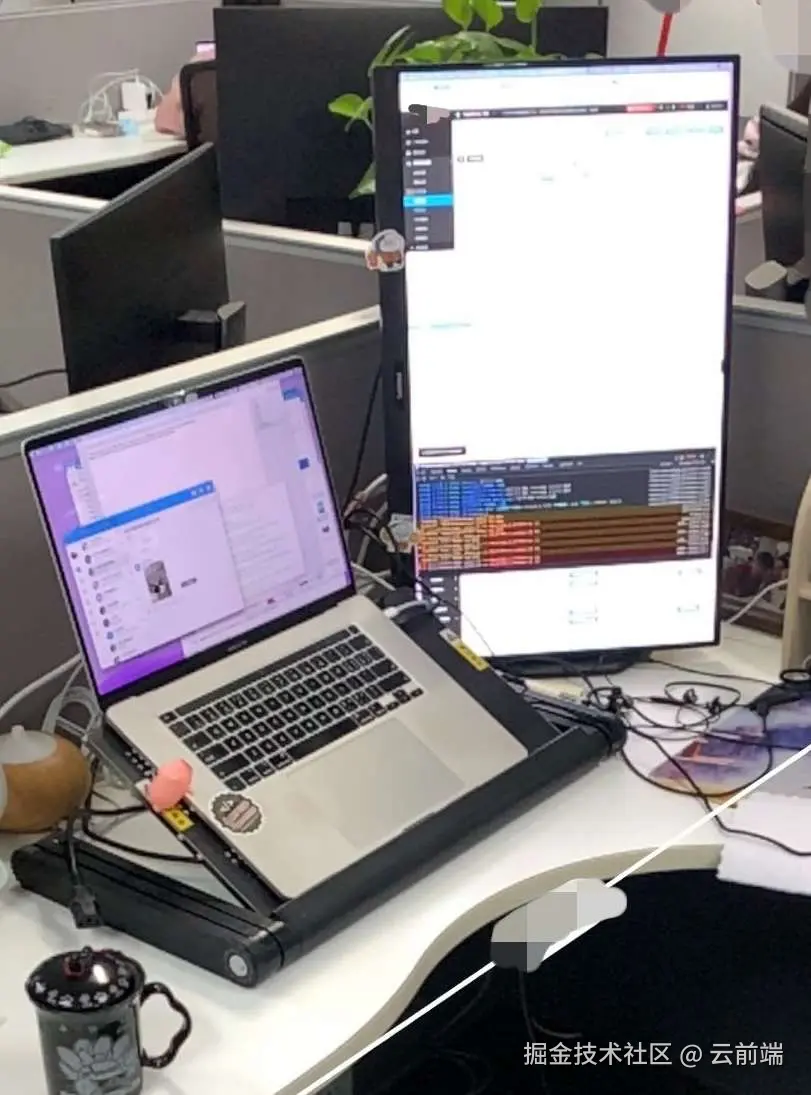 纵向使用显示器