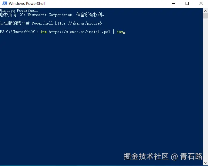 PowerShell样子