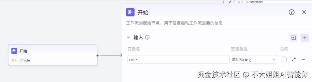 开始节点