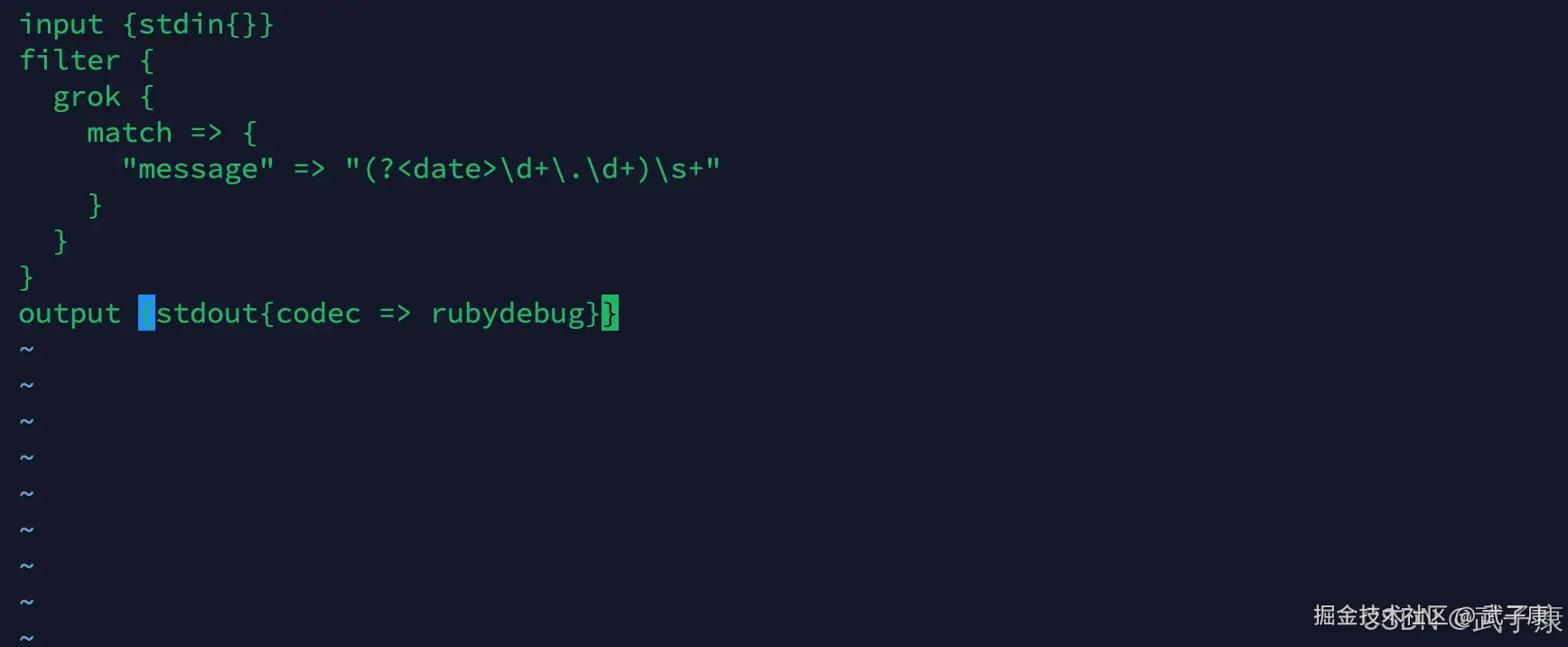 Logstash Input Output