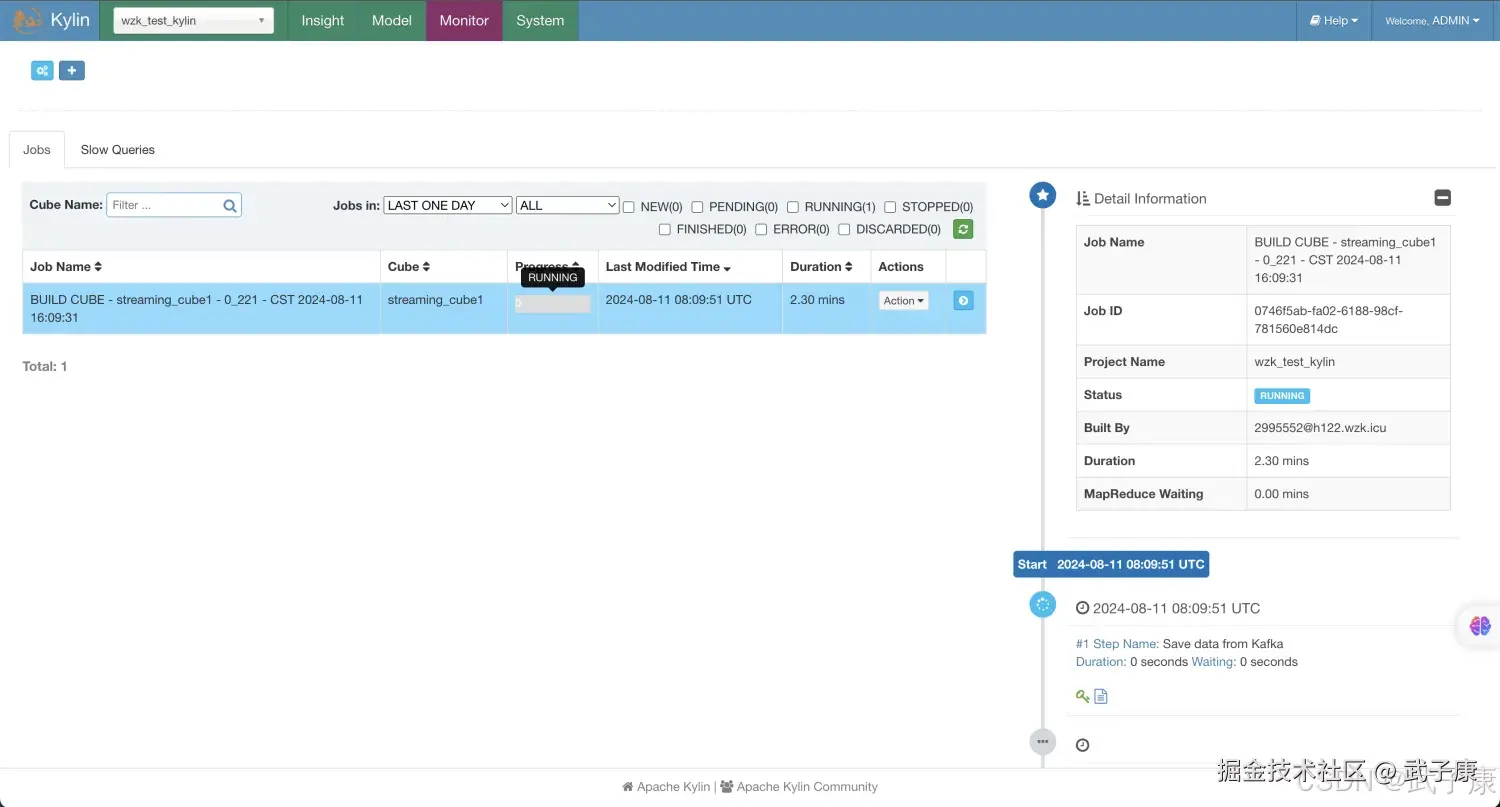 Cube Web UI