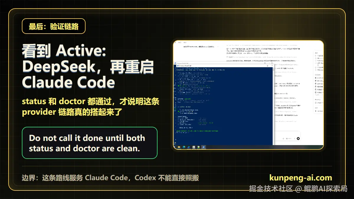 cc-switch status verification