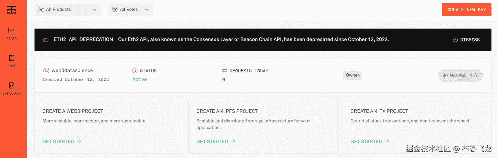 图 A1.12 – 用户仪表盘