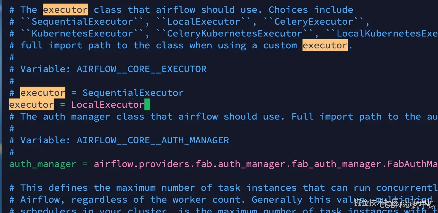 离线数仓 Airflow 配置执行器