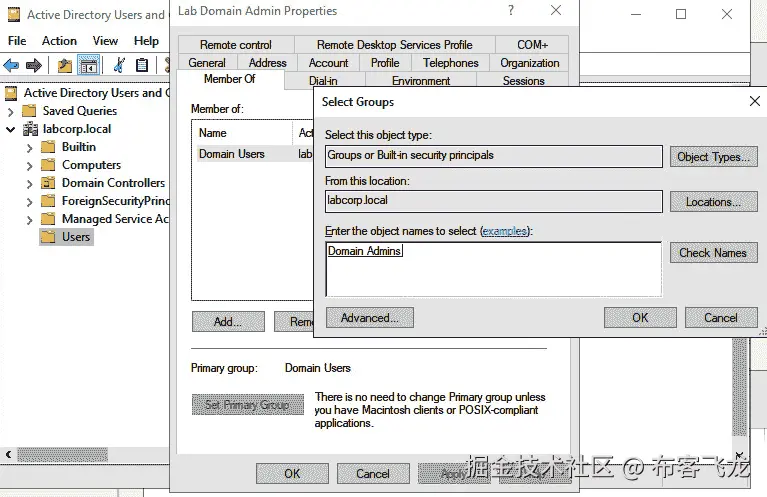 图 10.18 – 域管理员    