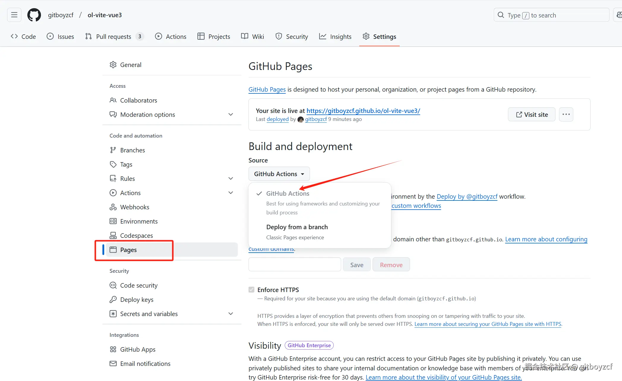 github