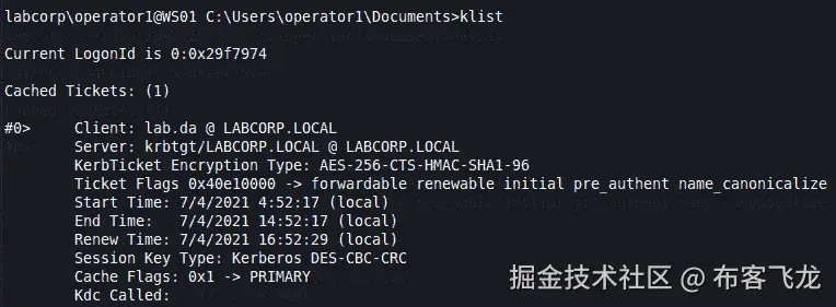 图 11.46 – 缓存票证    
