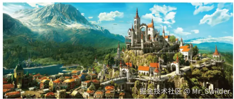 图2.2 《巫师3》中的鲍克兰港。