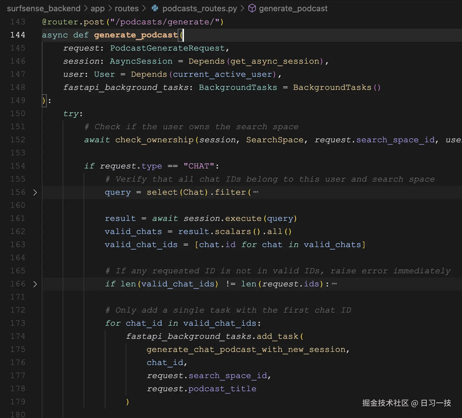 surfsense-generate-pods-code.png