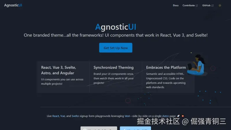 Agnostic UI