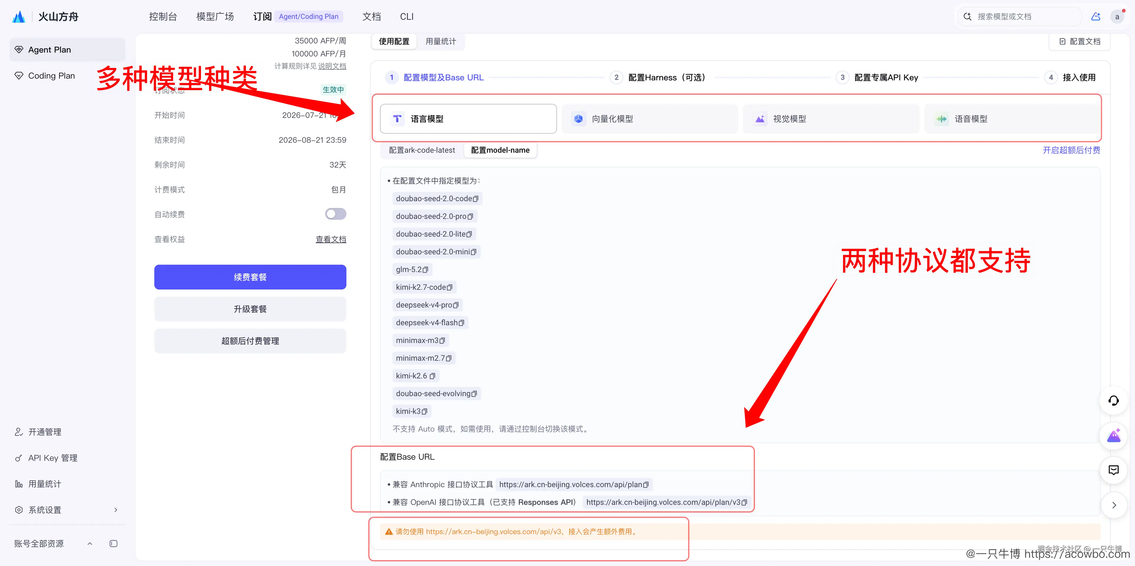 Protocol support