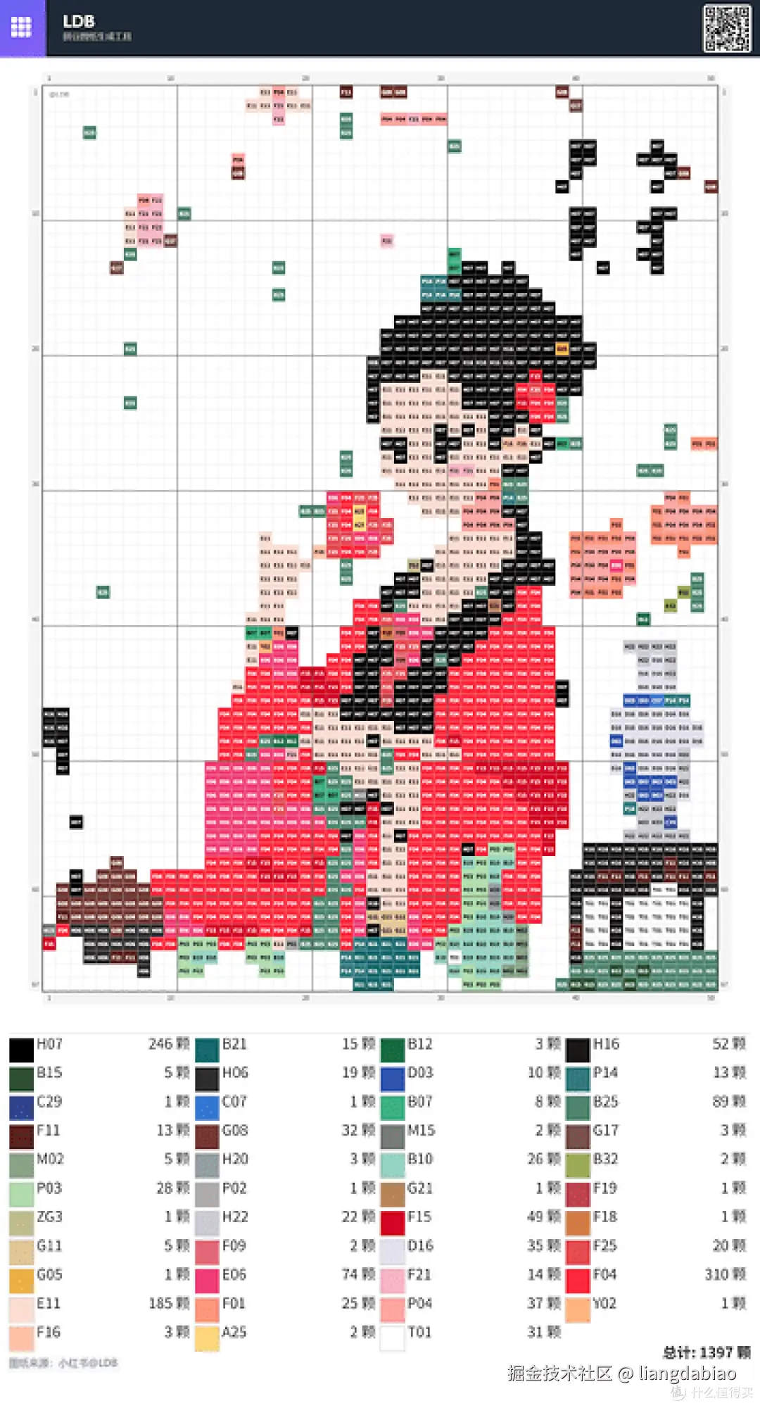 【开源】玩拼豆吗，AI拼豆那种，我搞出来愉快的拼起来哈