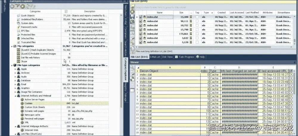 文件元数据及与其他证据的关联