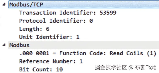 图 8.9 – Modbus 请求
