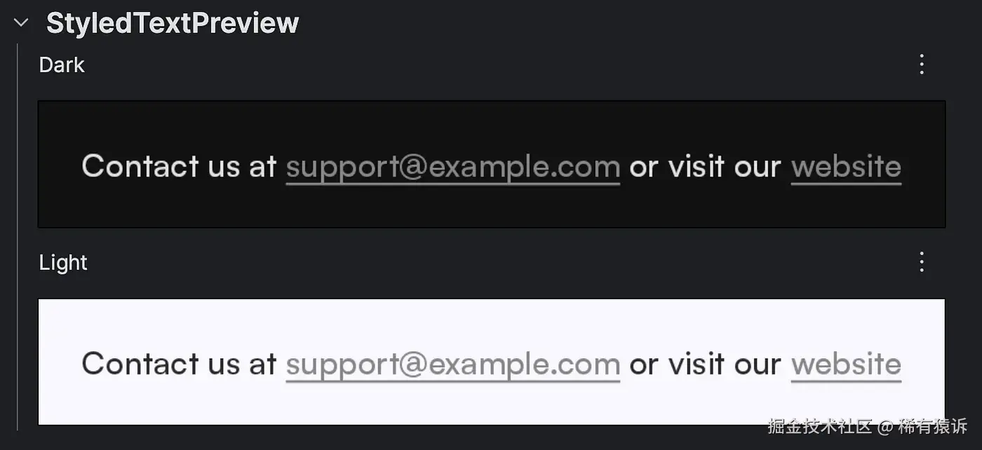 StyledTextPreview