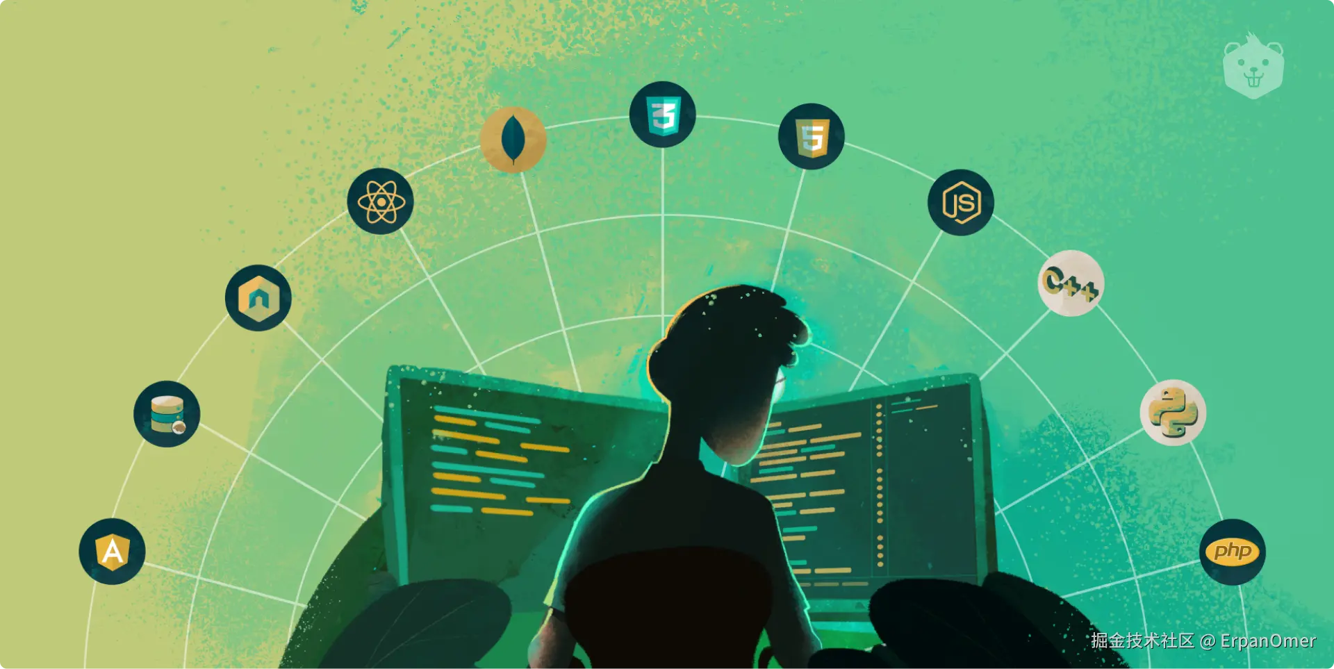 What's the essential difference between code written by outsourced front-end developers and big tech front-end developers?