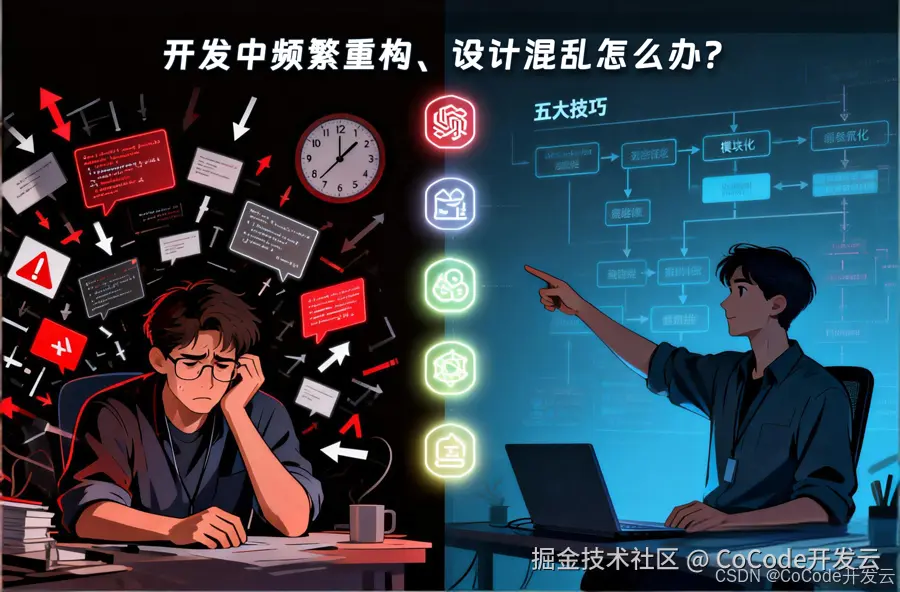 开发中频繁重构、设计混乱怎么办？5大实用技巧