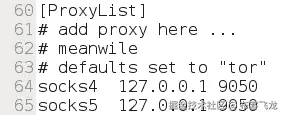 使用匿名网络（Tor 和 Privoxy）的代理