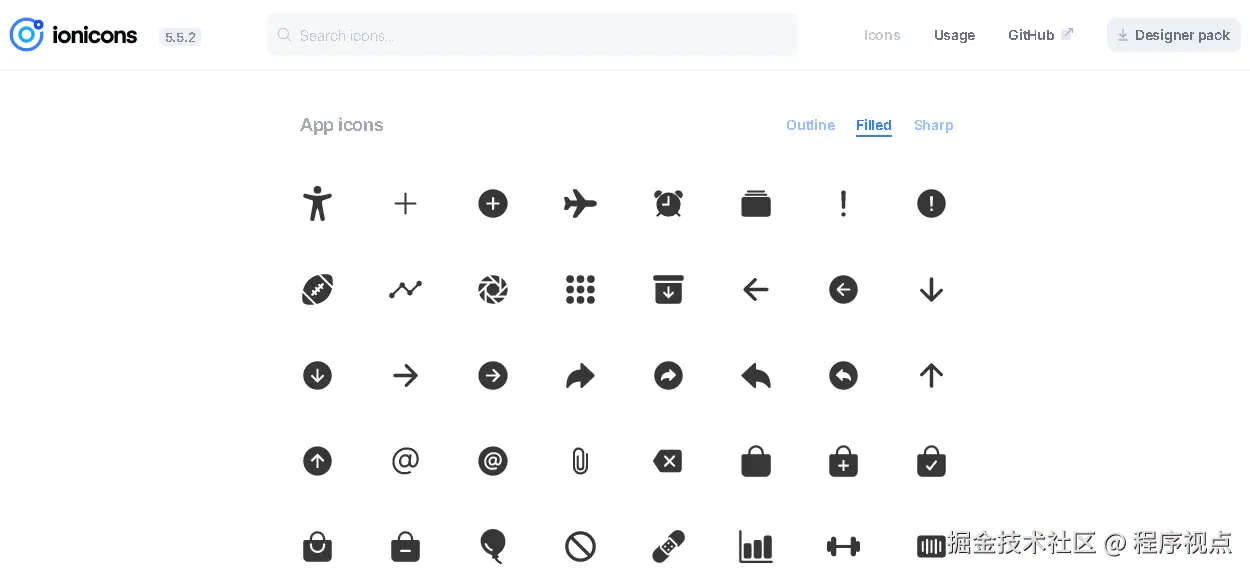 Ionicons