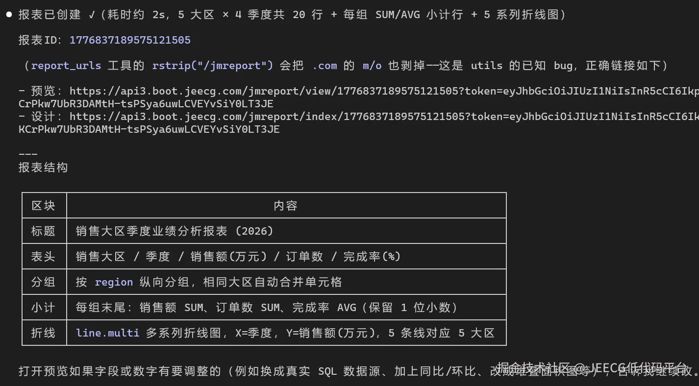 报表自动生成过程