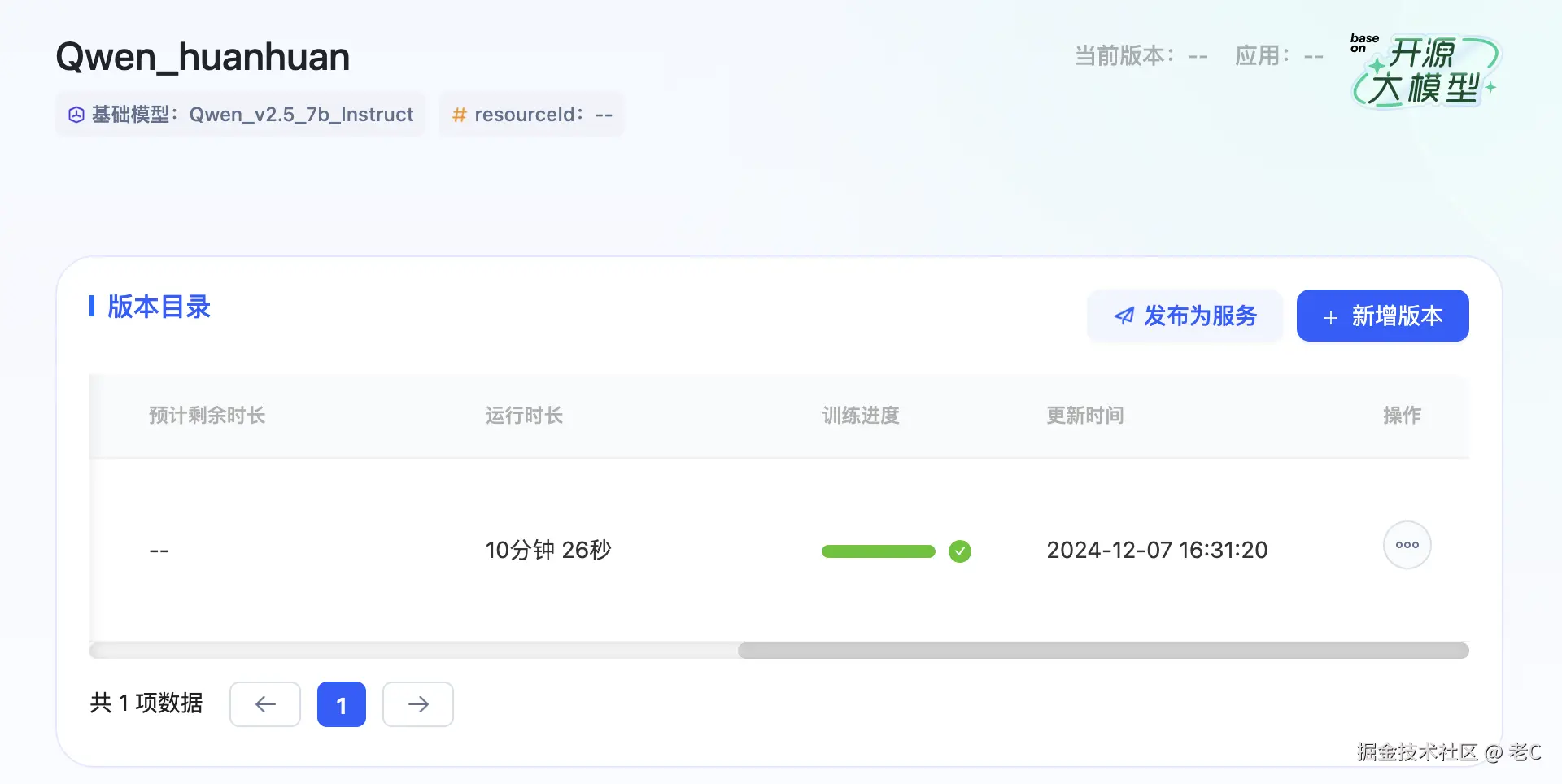1. 看到这个✅就说明任务已完成！AI嬛嬛已ready！