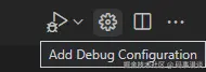 Add debug configuration play button menu