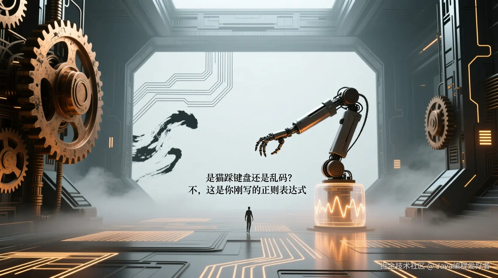 是猫踩键盘还是乱码？不，这是你刚写的正则表达式