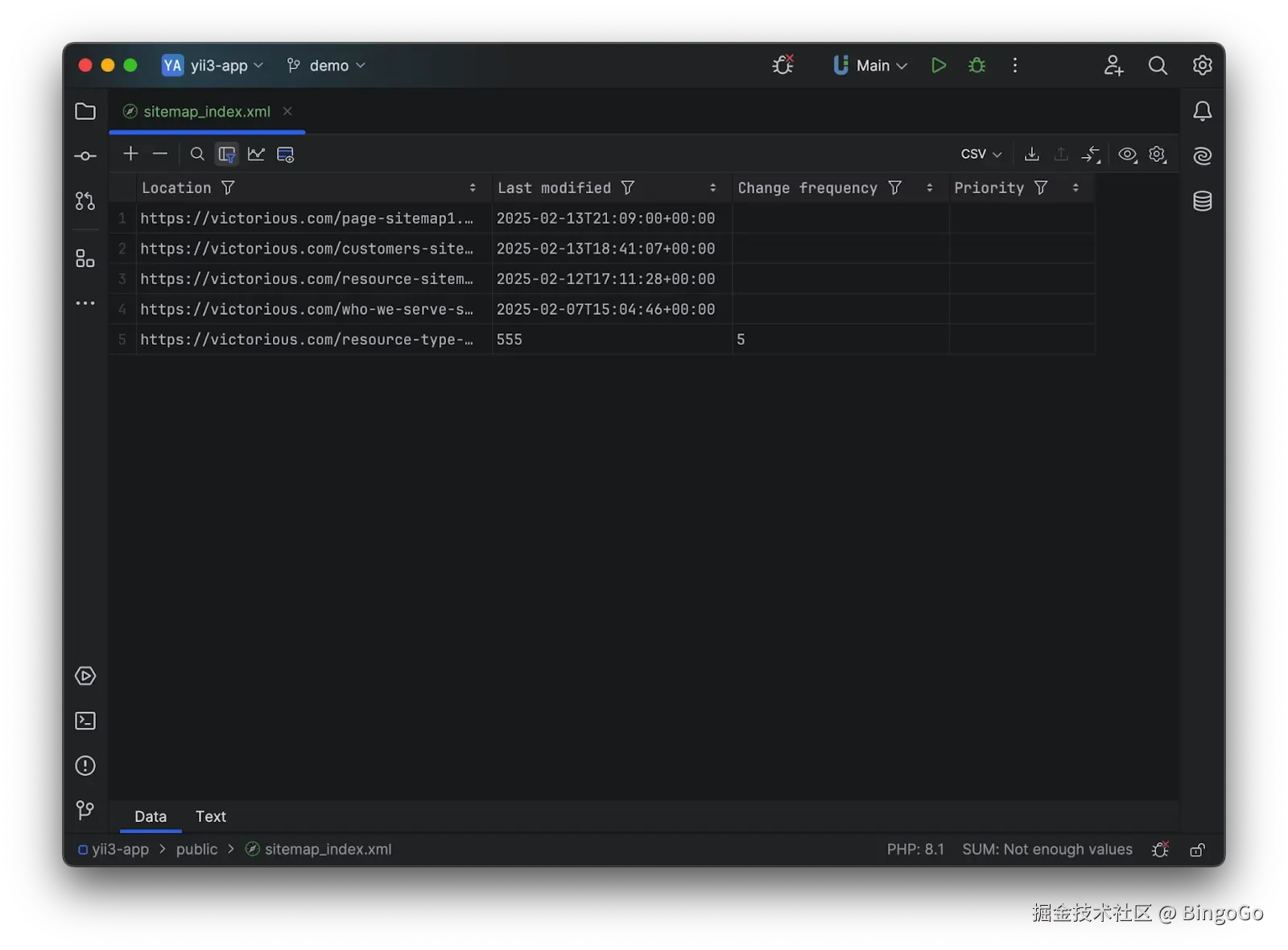 你可能不知道的 PhpStorm 插件 - Sitemap Support plugin