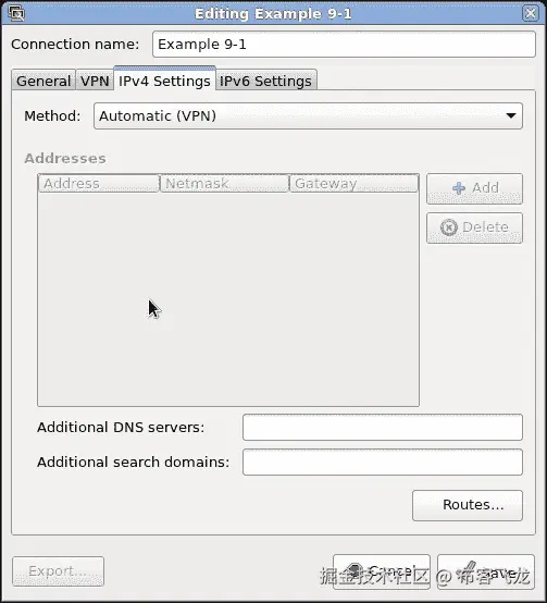 使用 NetworkManager 设置路由