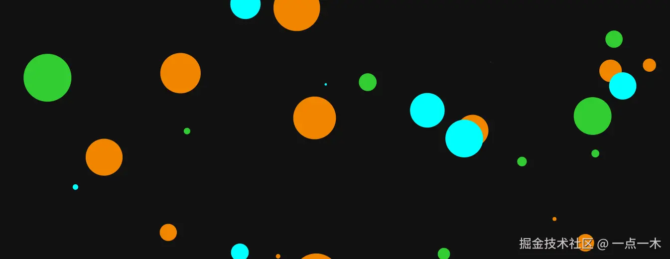 large dots