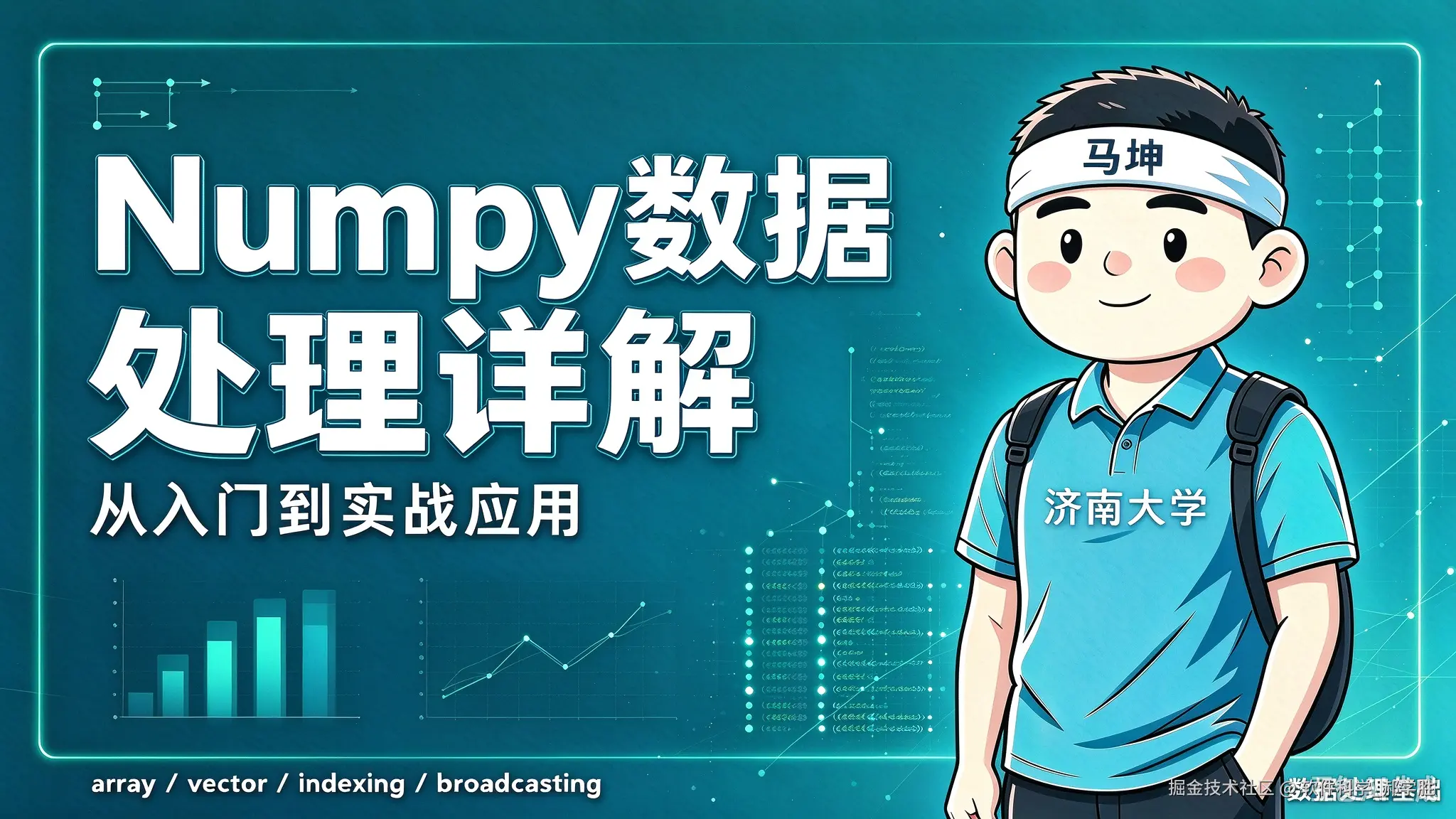 Numpy数据处理详解 02：玩转高性能数组，告别低效循环