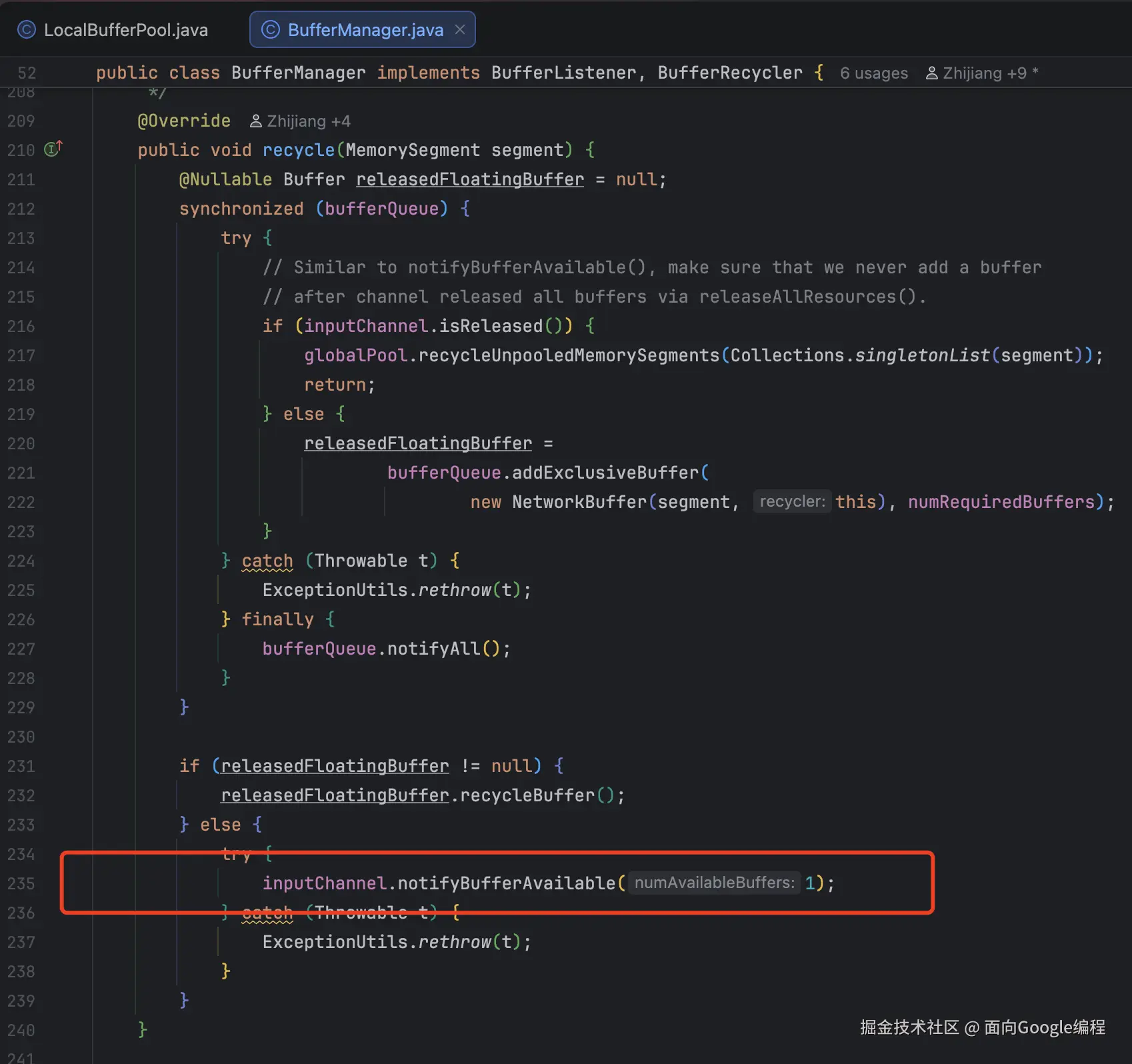 BufferManager