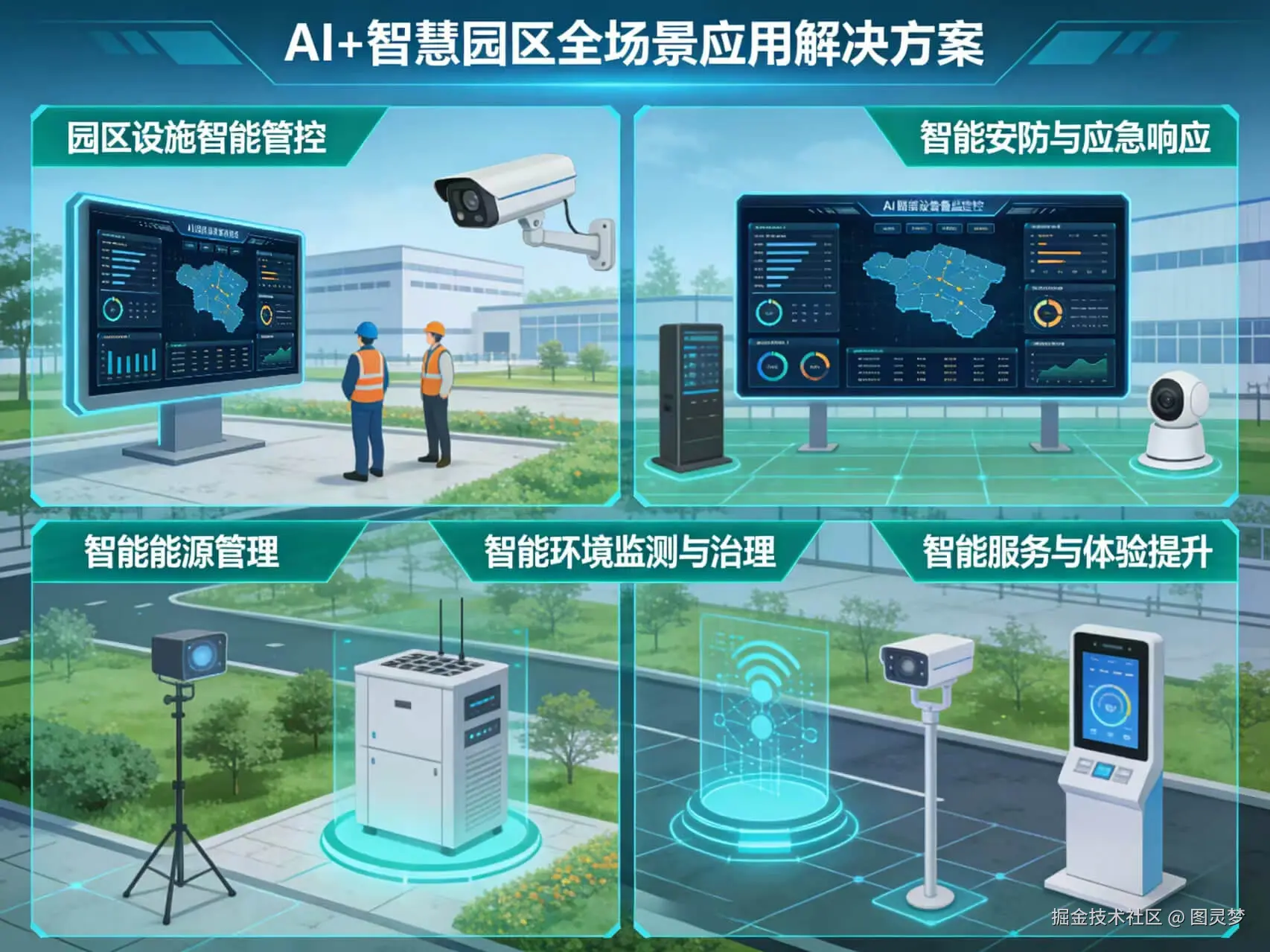 2026年AI+智慧园区全场景应用解决方案白皮书 - 全1900页下载