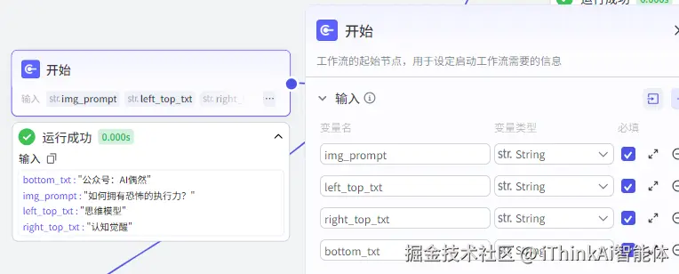 开始节点
