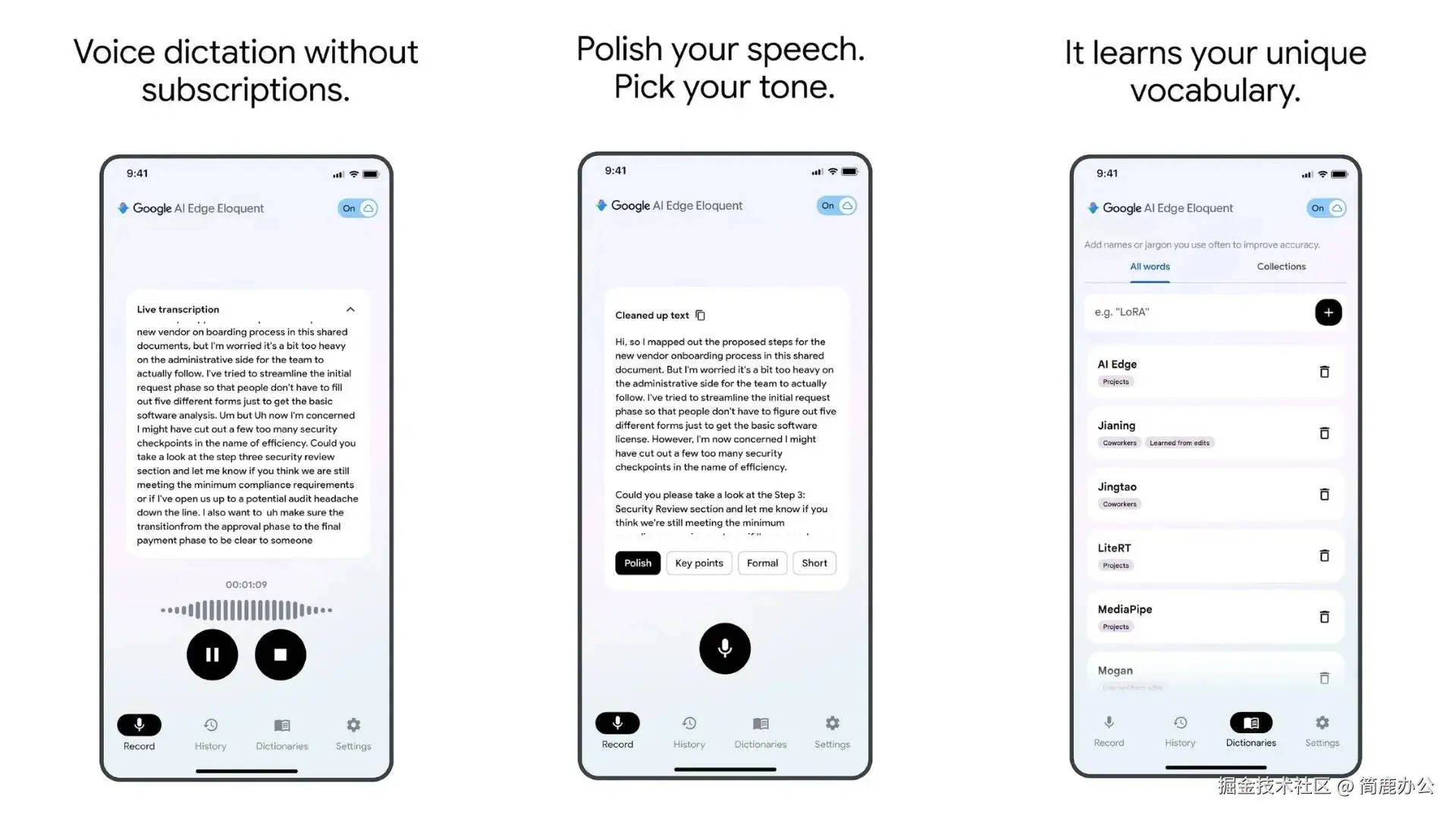 Google AI Edge Eloquent