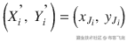 \left({X}_i^{\hbox{'}},\ {Y}_i^{\hbox{'}}\right)=\left({x}_{J_i},\ {y}_{J_i}\right)