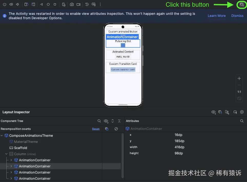 Layout Inspector