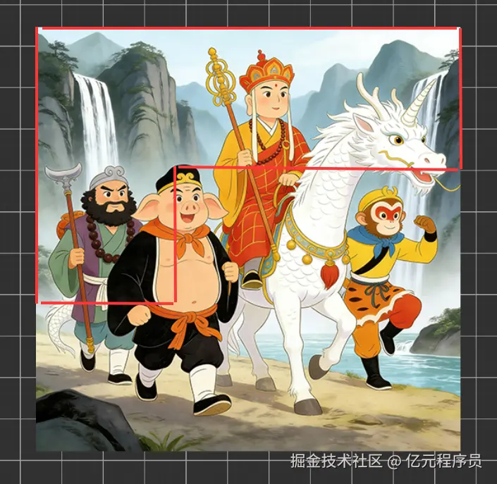 纯手工画的