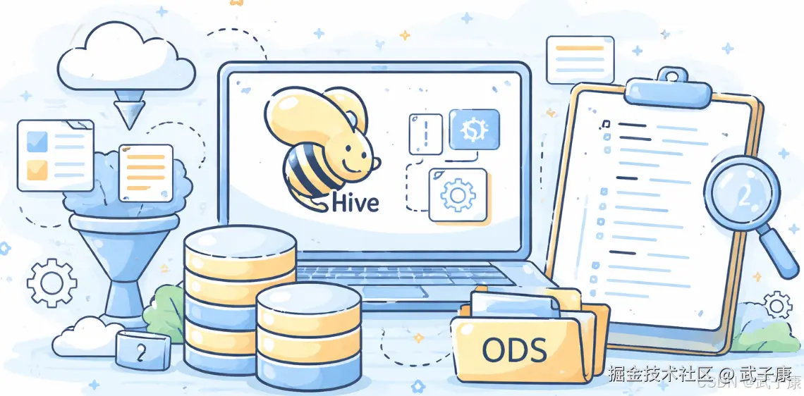 大数据-229 离线数仓ODS 层实战：Hive 外部表分区加载与 JSON 解析（get_json_object/json_tuple）