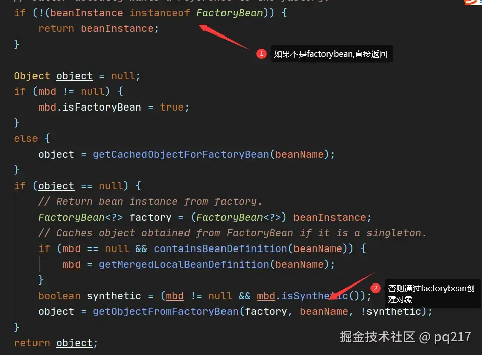 getObjectForBeanInstance