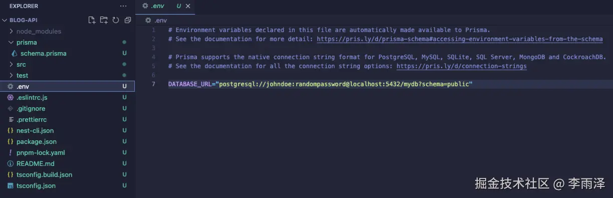 数据库连接字符串