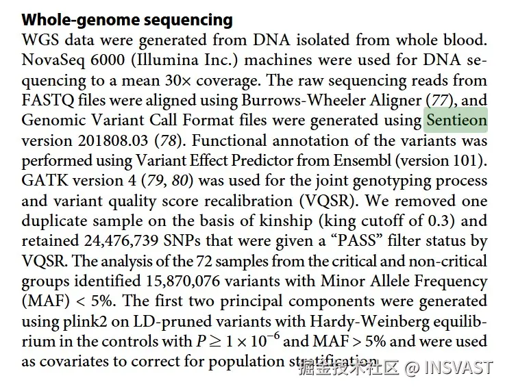 图2  Sentieon 的作用