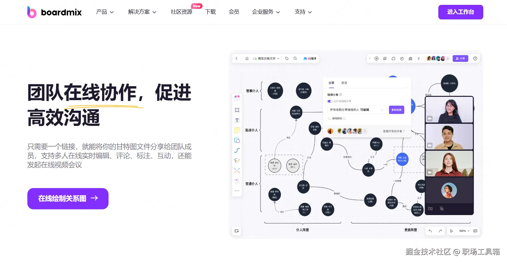 多人在线协作绘图