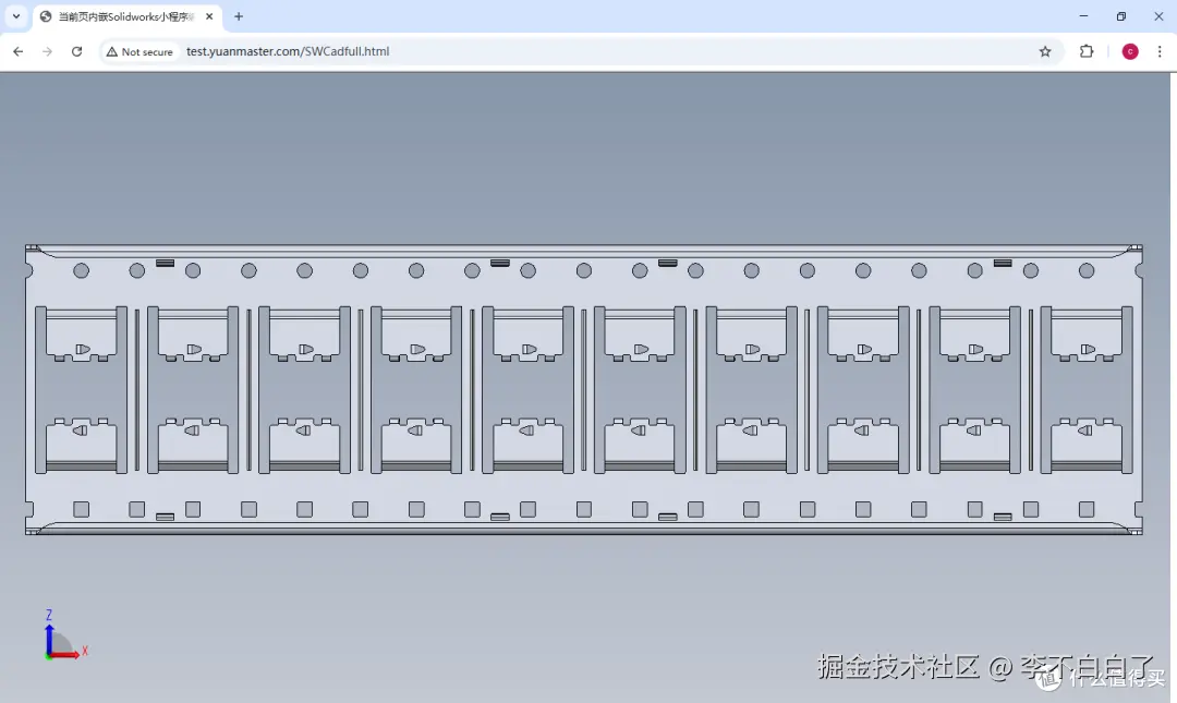 新版Chrome浏览器加载eDrawings 3D Viewer控件网页查看DWG、DXF