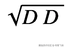 \sqrt{D\ D\ }