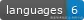 GitHub language count